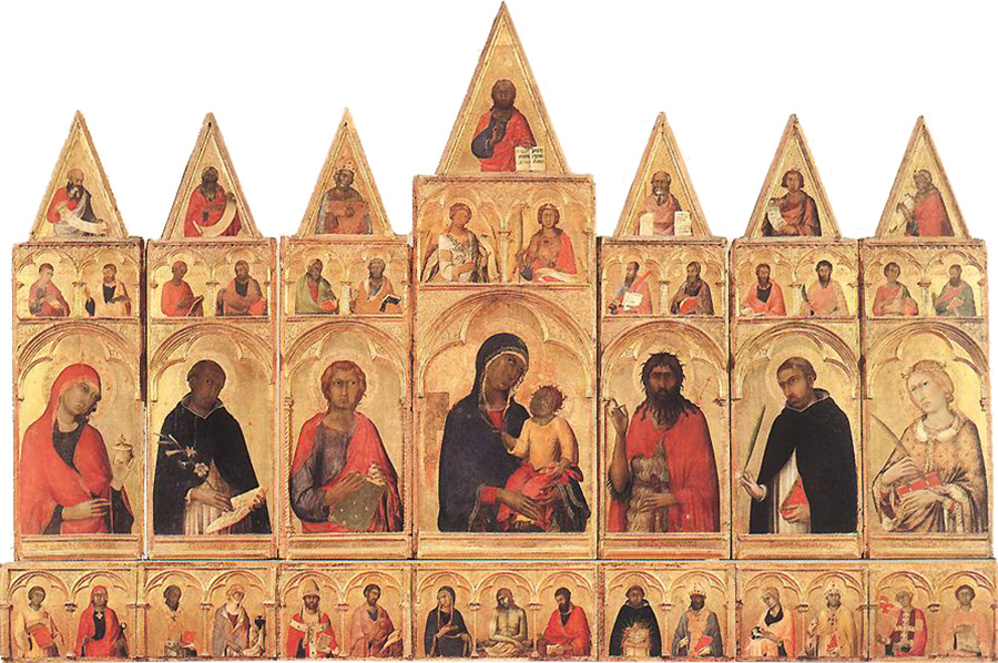 polyptych of santa caterina